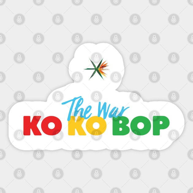 EXO THE WAR KO KO BOP Sticker by YoshFridays